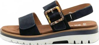 Ara Womens Marabella Sandals In Navy Suede