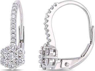 Rina Limor 14K 0.50 ct. tw. Diamond Floral Earrings