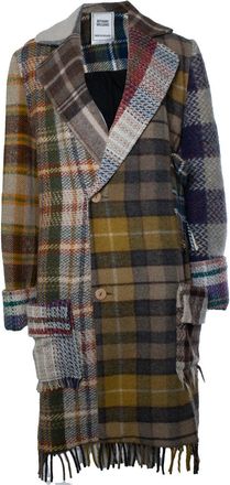 Bethany Williams blanket patchwork coat