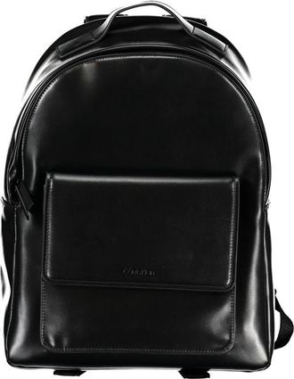 Calvin Klein Black Polyester Mens Backpack