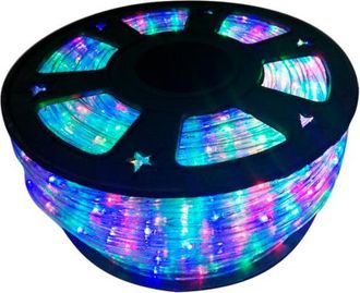 Fabrilamp Tubo Led Flexible 50m,18w 300leds,rgb