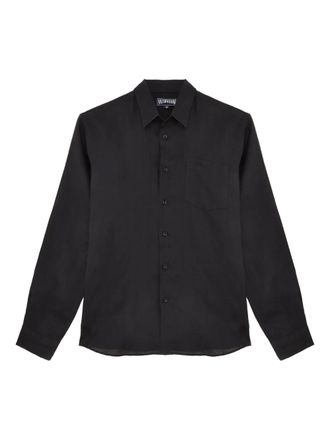 Vilebrequin linen shirt - Black