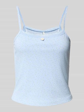 Only Regular Fit Tr&auml;gertop in Rippoptik Modell LEMONE in Hellblau, Gr&ouml;&szlig;e XL