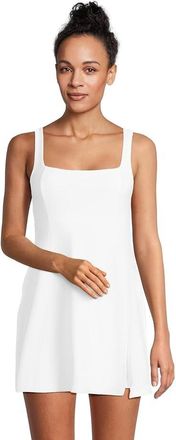 Beyond Yoga Beyond Yoga Spacedye Court Appeal Mini Dress Womens White Sleeveless NWO77