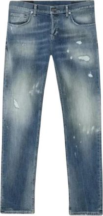 Dondup Stijlvolle Jeans voor Mannen en Vrouwen - Heren - Slim Fit Jeans - Blauw - W32 - Jeans