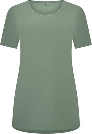 Plus Basics Dames, Tops, Groen, Maat: 3XL