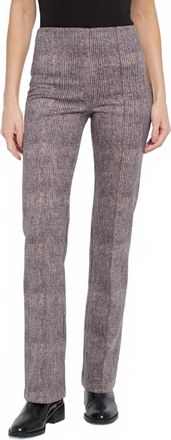 Lyss&eacute; Elysse Plaid Pants In Sublime Plush Plaid