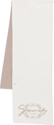 Givenchy Logo Wool-Blend Sjaal - Heren - Wintersjaals - Beige - ONE Size - Wol - Accessoires