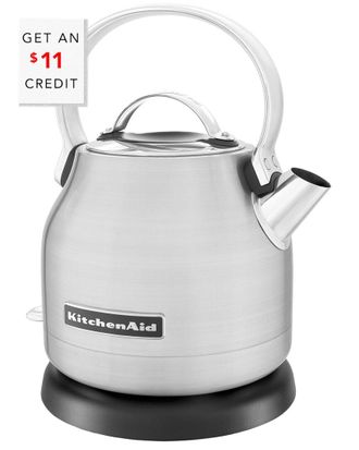 KitchenAid Kitchenaid Compact Silver 1.25L Electric Kettle With $11 Credit