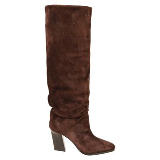 Jimmy Choo London Heeled Boots, female, Brown, Size: 10 US Hart Knee Boot 85
