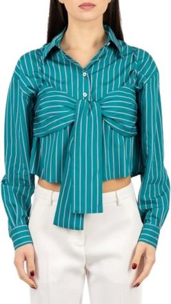 Pinko Pinko, Overhemden, Dames, Blauw, XS, Shirt