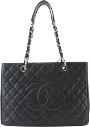 Chanel Pre-owned Tote Bag - Dames - Vintage Shopper - Zwart - ONE Size - Leer - Vintage