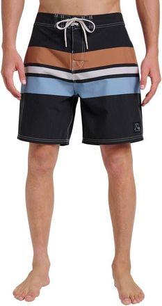 Quiksilver Original Straight Board Shorts in Black at Nordstrom, Size 30