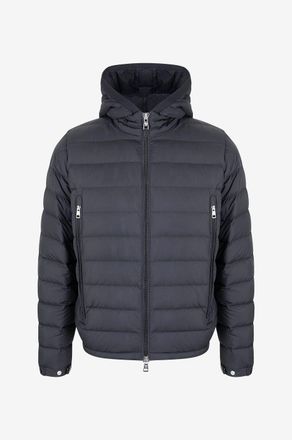 Moncler Kurze leichte Daunenjacke mit Kapuze Galion