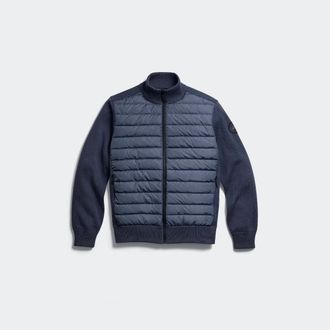 Canada Goose Manteau en tricot HyBridgeMD, disque noir (Hommes, Dusk Blue, TTG)