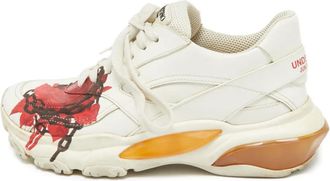 Valentino Garavani Sneakers chunky in pelle - Bianco