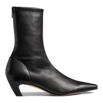 Khaite Cowboy Boots, female, Black, Size: 10 US Arizona 40 Ankle Boot
