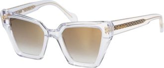 K&agrave;dor Vanessa Glamour - unisex - Zonnebrillen - Wit - 52 MM - Accessoires
