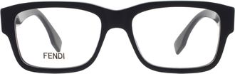 Fendi Demo Square Eyeglasses FE500791 001 55