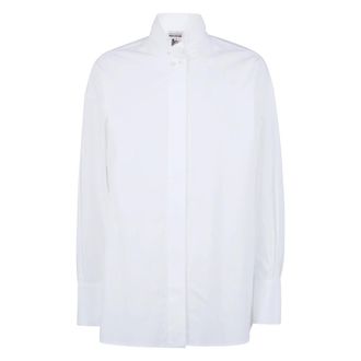 Semicouture Overhemden, Dames, Wit, M, Klassiek Overhemd