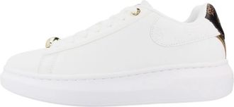 Guess Fireup Sneakers - Dames - Sneakers - Wit - 40 EU - Leer - Schoenen