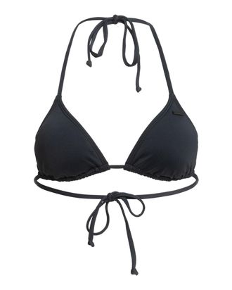 Roxy Triangel-Bikini-Top ROXY Beach Classics, Damen, Gr. XL, Cup B, grau (anthrazit), Obermaterial: 85% Polyester, 15% Elasthan;, Bikini-Oberteile Triangel