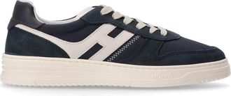 Hogan Navy Blue Logo Sneakers