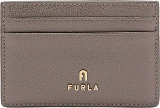 Furla Camelia Leather Card Case