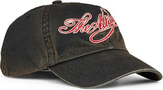 The Attico Womens Baseball Cap Black Cotton Denim Hat
