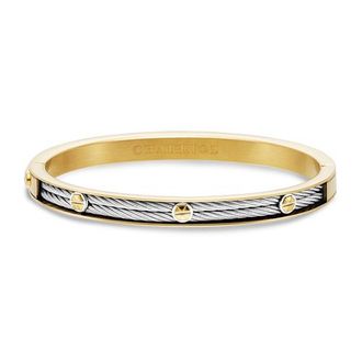 Charriol Forever Eternity Bangle in Yellow Gold Pvd at Nordstrom, Size 6.5