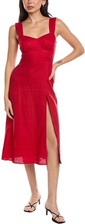 Seraphina Sleeveless Linen Midi Dress