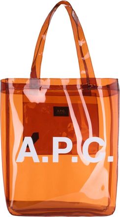 A.P.C. Lou Tote Shoulder Bag in Dark Brown