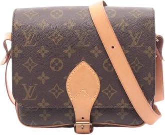 Louis Vuitton Pre-owned Cross Body Bags, female, Brown, Size: ONE SIZE Pre-owned Vintage Cross Body Bag