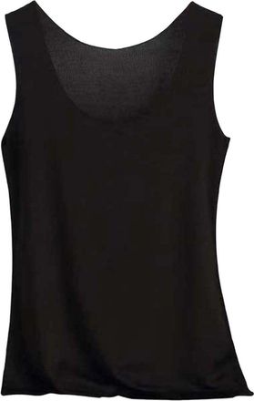 Generic Womens Built-in Bra Tank Top Ribbed Slim Fit Summer Wirefree Shelf Padded Tank Shirts Wide-Strap Square Neck Womens Sleeveless Camisole Vest Loose Fit