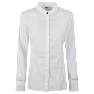 Dondup Shirt met lange mouwen - Dames - Blouses & Shirts - Wit - Maat: L