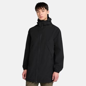 Timberland Funktionsparka TIMBERLAND WINNICK Waterproof Fleece Lined Par, Herren, Gr. XXL, schwarz, Obermaterial: 100% Polyacryl, Jacken Funktionsparka