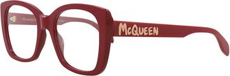 Alexander McQueen Alexander Mcqueen Womens Am0351o 52Mm Optical Frames