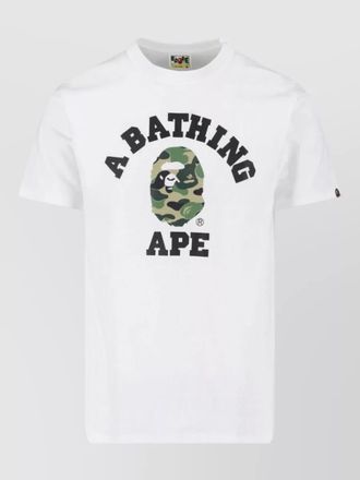 A Bathing Ape graphic print crew neck short sleeve shirt