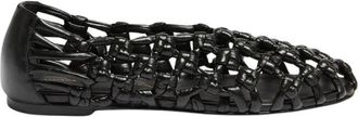 Liviana Conti Olimpia Geweven Ballerinas - Dames - Ballerinas - Zwart - 38 EU - Schoenen