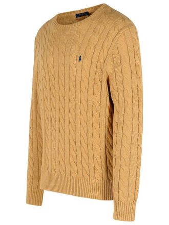 Polo Ralph Lauren Beige Cotton Sweater