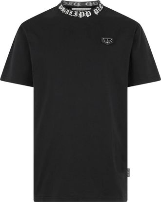 Philipp Plein Hombre, Camisetas, Negro, Talla: 4XL