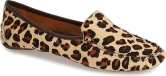 Patricia Green Jillian Loafer in Leopard Calf Hair at Nordstrom, Size 9.5