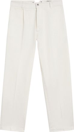 Pence Liam Straight Leg Tailored Buckle Trousers
