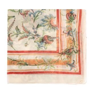 Etro Accessoires, Dames, Veelkleurig, ONE Size, Zijden Sjaal