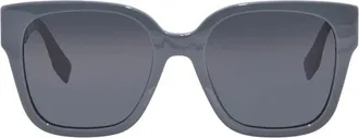 Fendi Square Full Rim Sunglasses - Gray