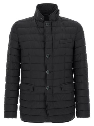 Herno Black Quilted Jacket