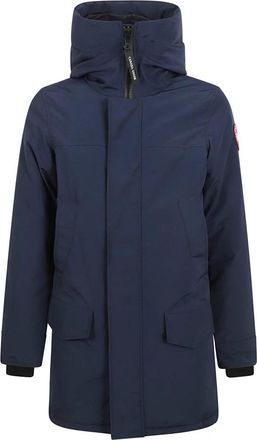 Canada Goose Langford Parka Winterjassen - Heren - Parka Jassen - Blauw - L - Katoen - Jassen