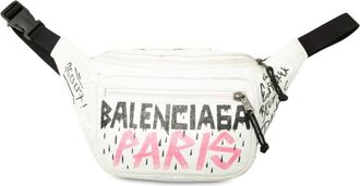 Balenciaga White Leather Sling Bag (Pre-Owned)