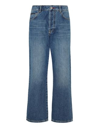 Philipp Plein Denim Broek Losjes Iconic Plein