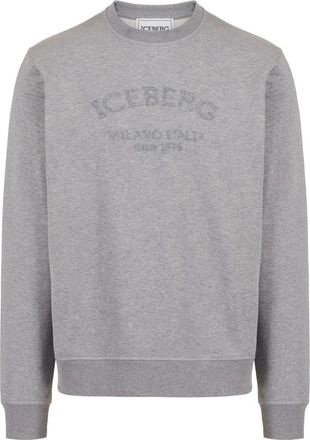 Iceberg Uomo, Felpe, Grigio, XL, new